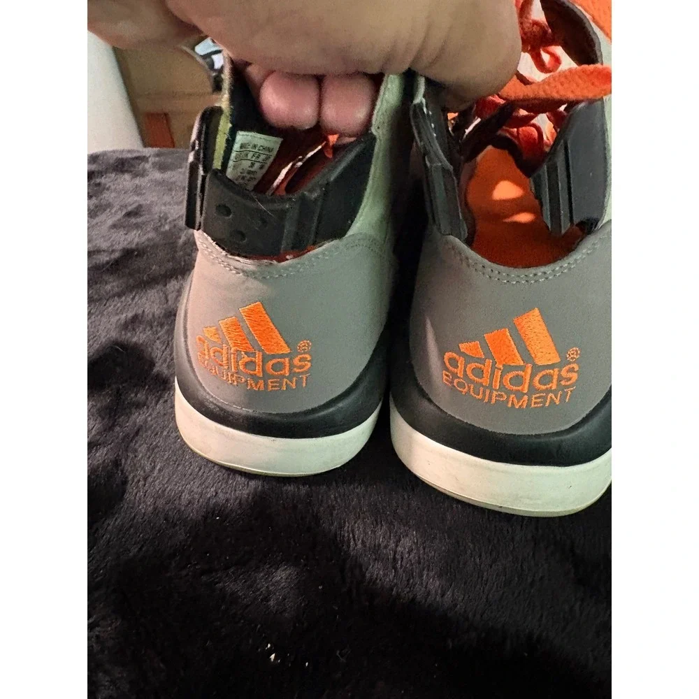 Adidas Equipment Daffy Duck Looney Tunes Grey Orange Sneakers G07797 Kids 5.5Y